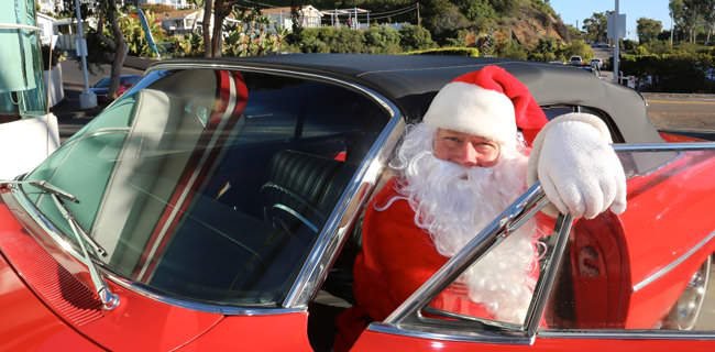 Babbo Natale auto
