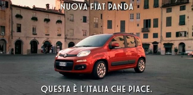 Fiat Panda 2012 clip