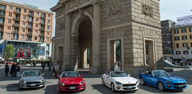 automobili nel 2016 Milano